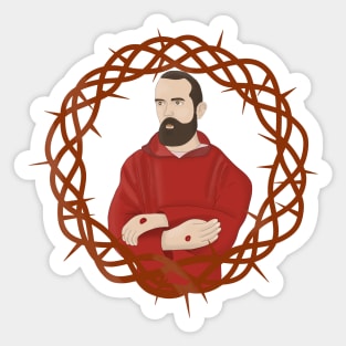 Saint Pius of Pietrelcina Padre Pio Sticker